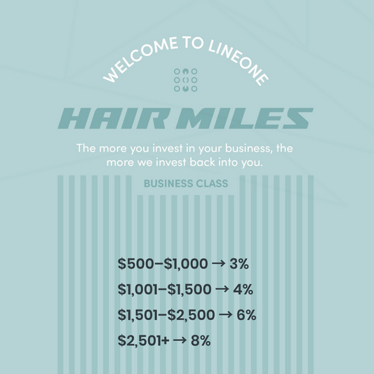 Hair Miles Membership · Business Class