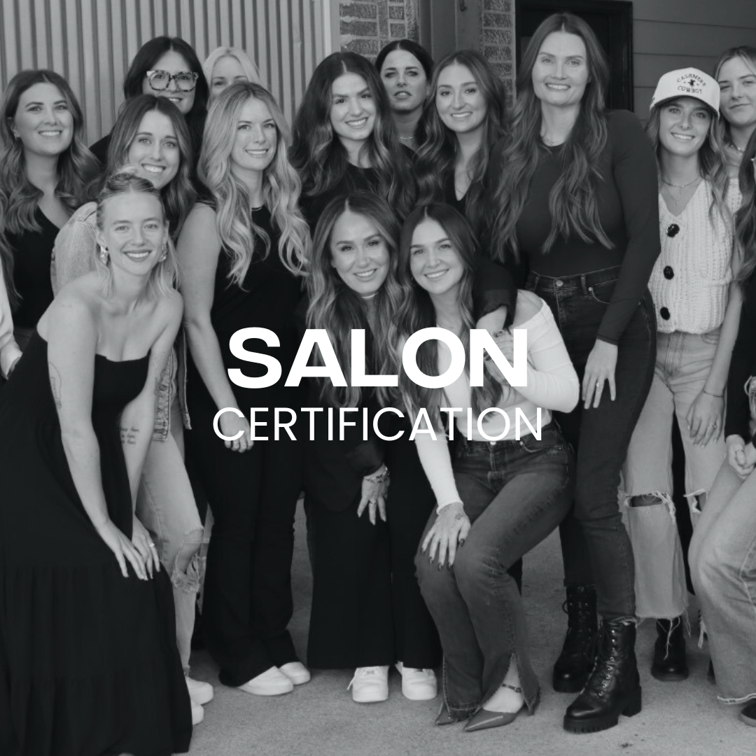 SALON CERTIFICATION COURSE | Starting at $3,000 Hair Credit back!