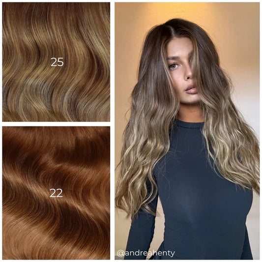 How to apply keratin tip hair extensions, seamless hair extensions, keratin tip extensions