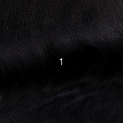 1 Jet Black / 18" - 12 pieces - 25g