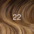 22 Rooted Dimensional Low lighted Warm Brunette/Blonde