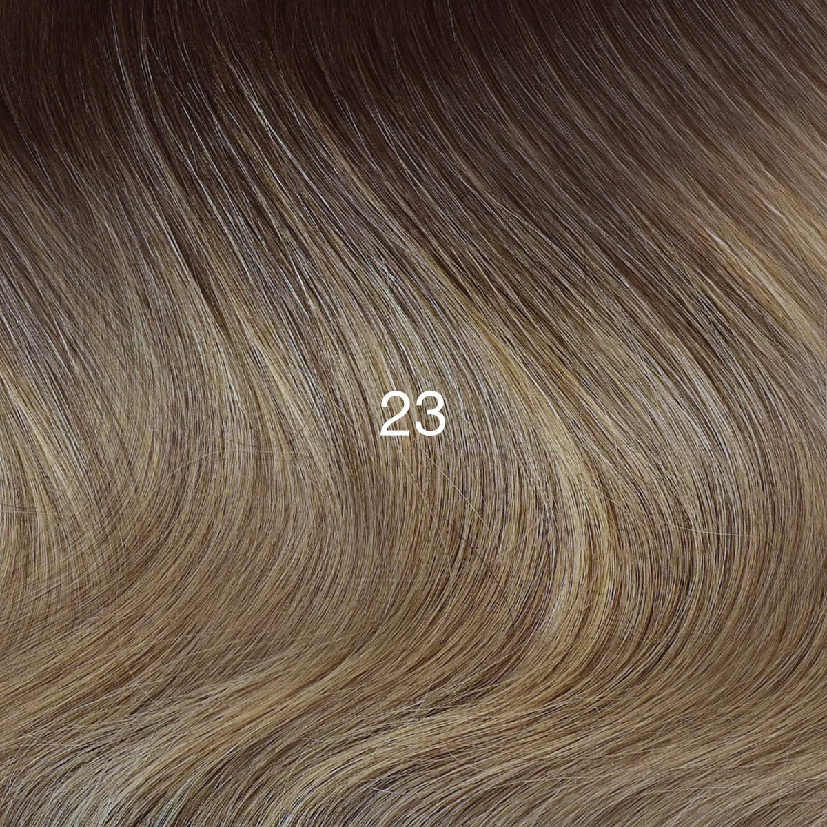 23 Rooted Cool Dimensional Balayage / 18" - 20 pieces - 0.9g/strand