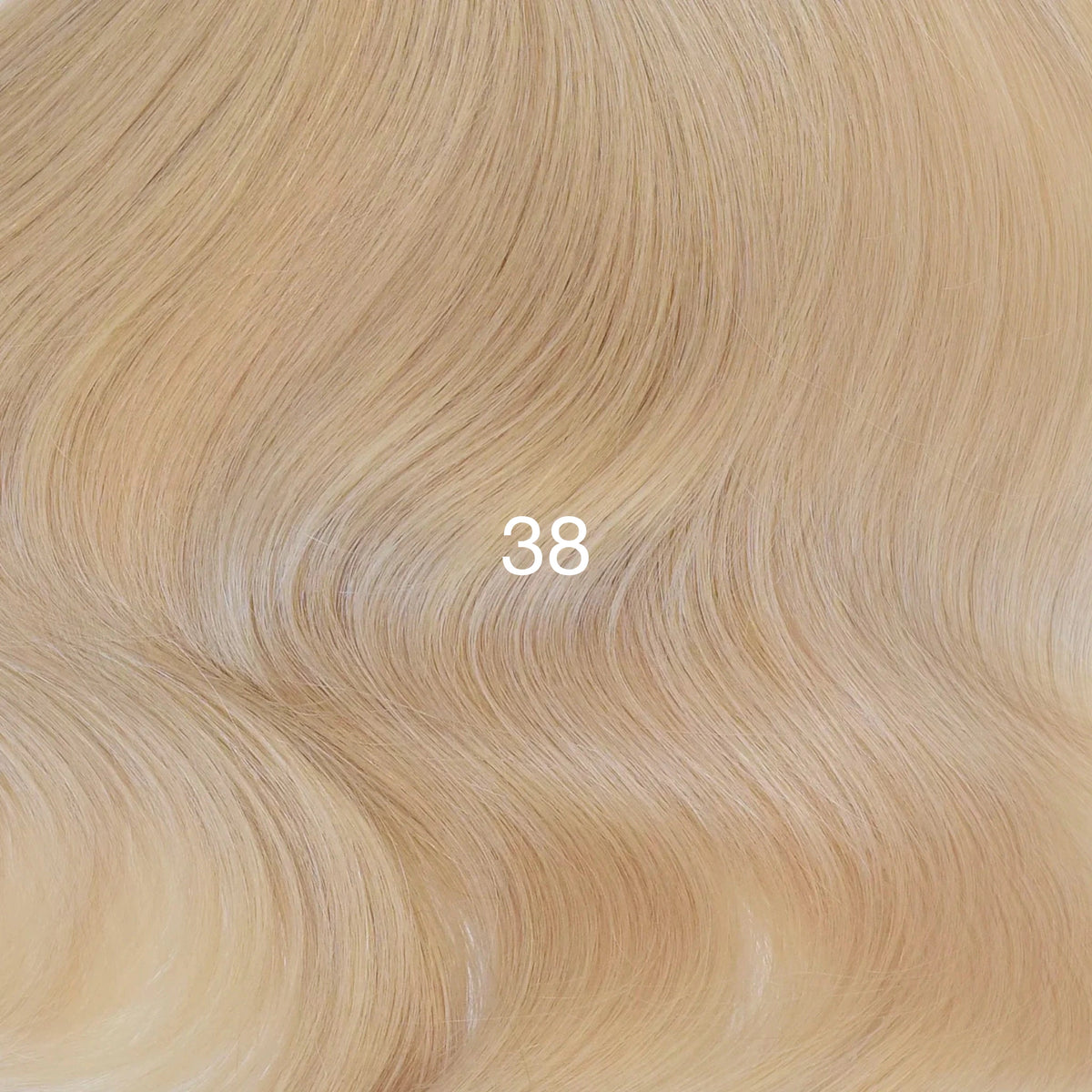 38 Short Root Light Blonde / 20" - 1 Piece 90cm - 50g