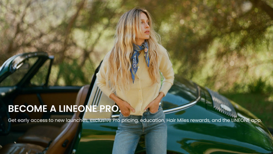 Become a LINEONE Pro — early access, Pro pricing, education, Hair Miles rewards, and the LINEONE app