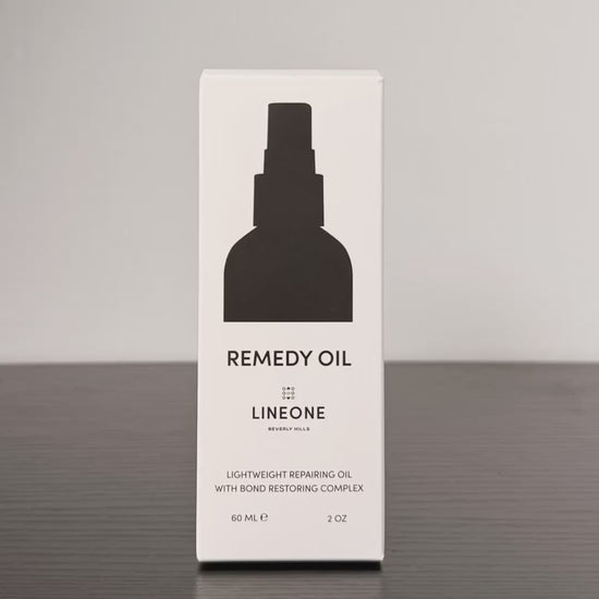 LINEONE Hair Remedy Oil box 360 view