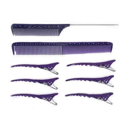 Combs + Clips Set